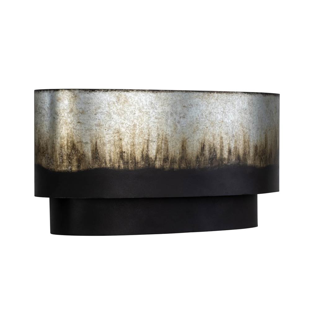 Varaluz 323W02OG Ombre Galvanized Cannery 2-lt Sconce - Ombre Galvanized Image 4
