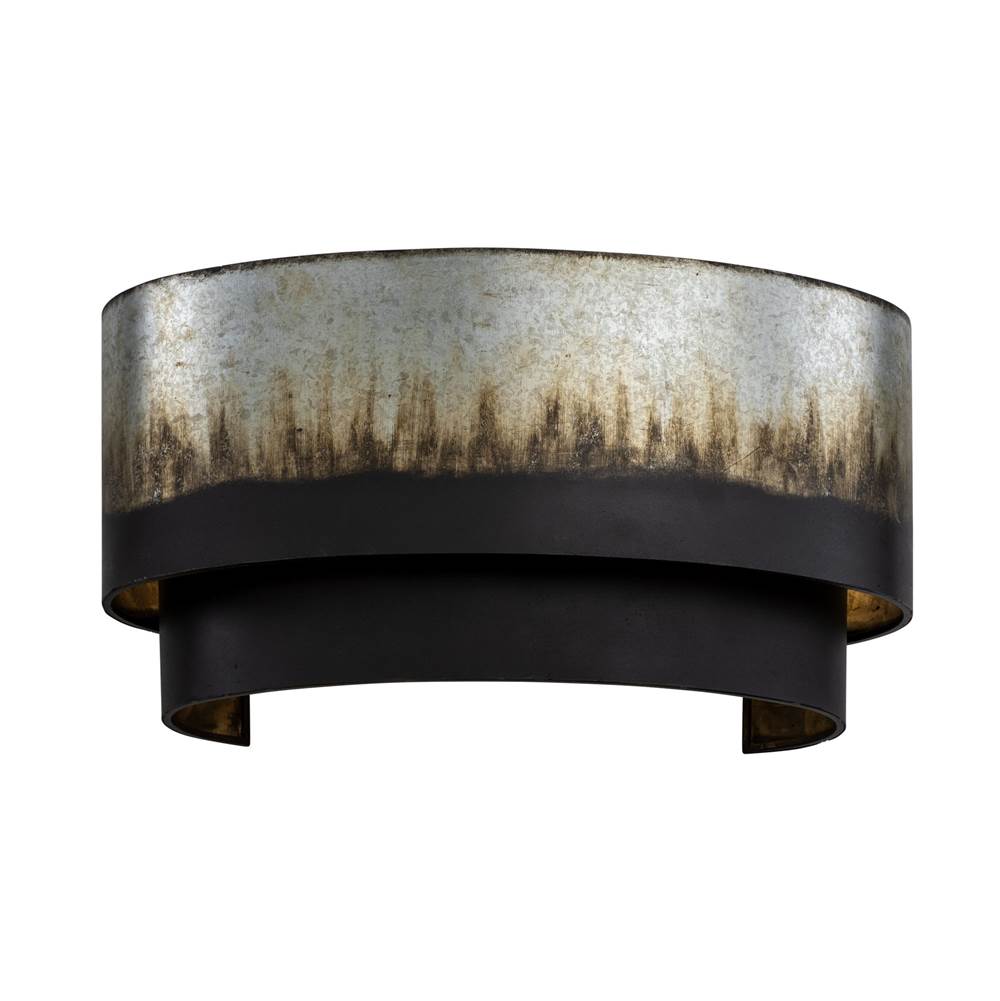 Varaluz 323W02OG Ombre Galvanized Cannery 2-lt Sconce - Ombre Galvanized Image 3
