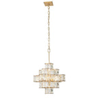 Varaluz 329P06CG Calypso Gold Cubic 6-lt Pendant - Calypso Gold Image 8