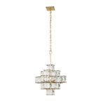 Varaluz 329P06CG Calypso Gold Cubic 6-lt Pendant - Calypso Gold Image 7
