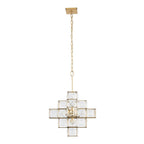 Varaluz 329P06CG Calypso Gold Cubic 6-lt Pendant - Calypso Gold Image 6