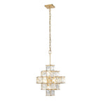 Varaluz 329P06CG Calypso Gold Cubic 6-lt Pendant - Calypso Gold Image 4