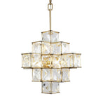Varaluz 329P06CG Calypso Gold Cubic 6-lt Pendant - Calypso Gold Image 3