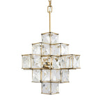 Varaluz 329P06CG Calypso Gold Cubic 6-lt Pendant - Calypso Gold Image 2