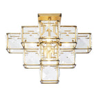 Varaluz Cubic 5-lt Ceiling Fixture - Calypso Gold