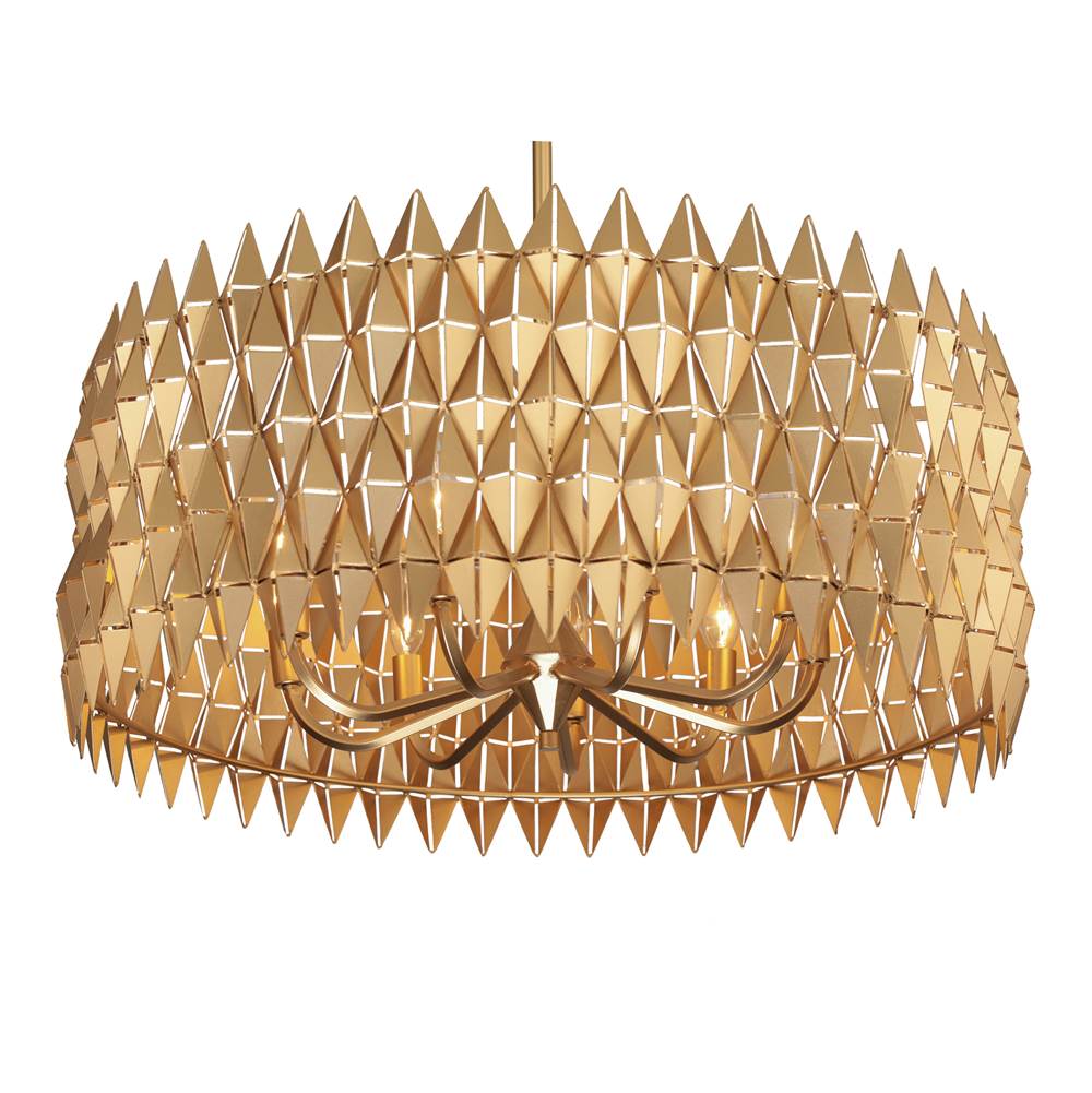 Varaluz Forever 9-lt Pendant - French Gold