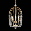 Varaluz 343F03HG Havana Gold Voliere 3-lt Crystal Tall Pendant - Havana Gold Image 1