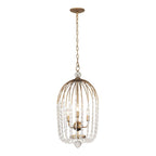 Varaluz 343F03HG Havana Gold Voliere 3-lt Crystal Tall Pendant - Havana Gold Image 3