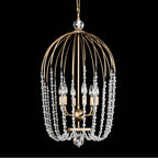 Varaluz 343F06HG Havana Gold Voliere 6-lt Crystal Pendant - Havana Gold Image 2