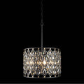 Varaluz 345P04CBHG Carbon, Havana Gold Windsor 4-lt Crystal Pendant - Carbon/havana Gold Image 1