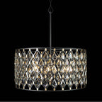 Varaluz 345P06CBHG Carbon, Havana Gold Windsor 6-lt Crystal Pendant - Carbon/havana Gold Image 3
