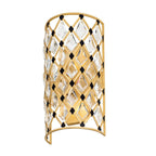 Varaluz 345W02FGMB French Gold,Matte Black Windsor 2-lt Crystal Sconce - French Gold/matte Black Image 9