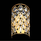 Varaluz 345W02FGMB French Gold,Matte Black Windsor 2-lt Crystal Sconce - French Gold/matte Black Image 6
