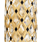 Varaluz 345W02FGMB French Gold,Matte Black Windsor 2-lt Crystal Sconce - French Gold/matte Black Image 2