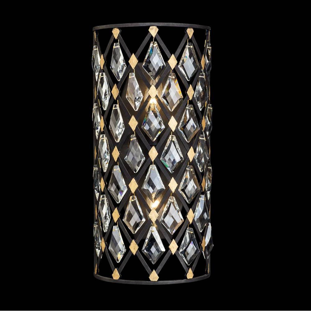 Varaluz 345W02SCBHG Carbon,Havana Gold Windsor 2-lt Crystal Sconce - Carbon/havana Gold Image 8