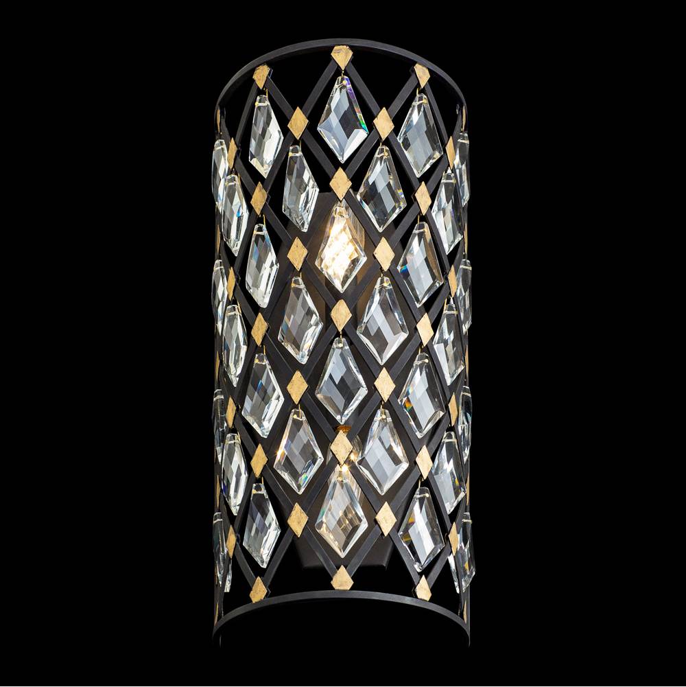 Varaluz 345W02SCBHG Carbon,Havana Gold Windsor 2-lt Crystal Sconce - Carbon/havana Gold Image 4