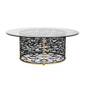 Varaluz 348TC46HGCB Havana Gold,Carbon Kato Coffee Table - Havana Gold/carbon Image 1