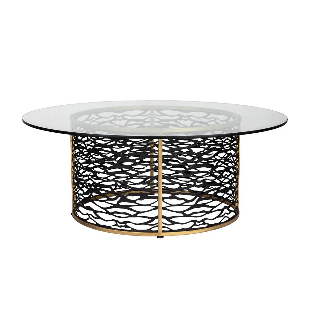Varaluz 348TC46HGCB Havana Gold,Carbon Kato Coffee Table - Havana Gold/carbon Image 1