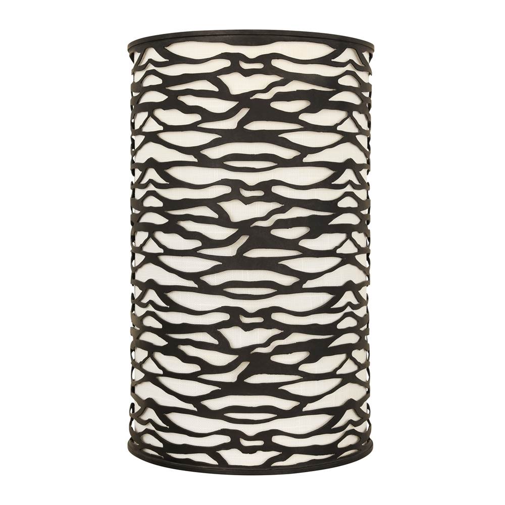 Varaluz 348W02CB Carbon Black Kato 2-lt Wall Sconce - Carbon Black Image 2