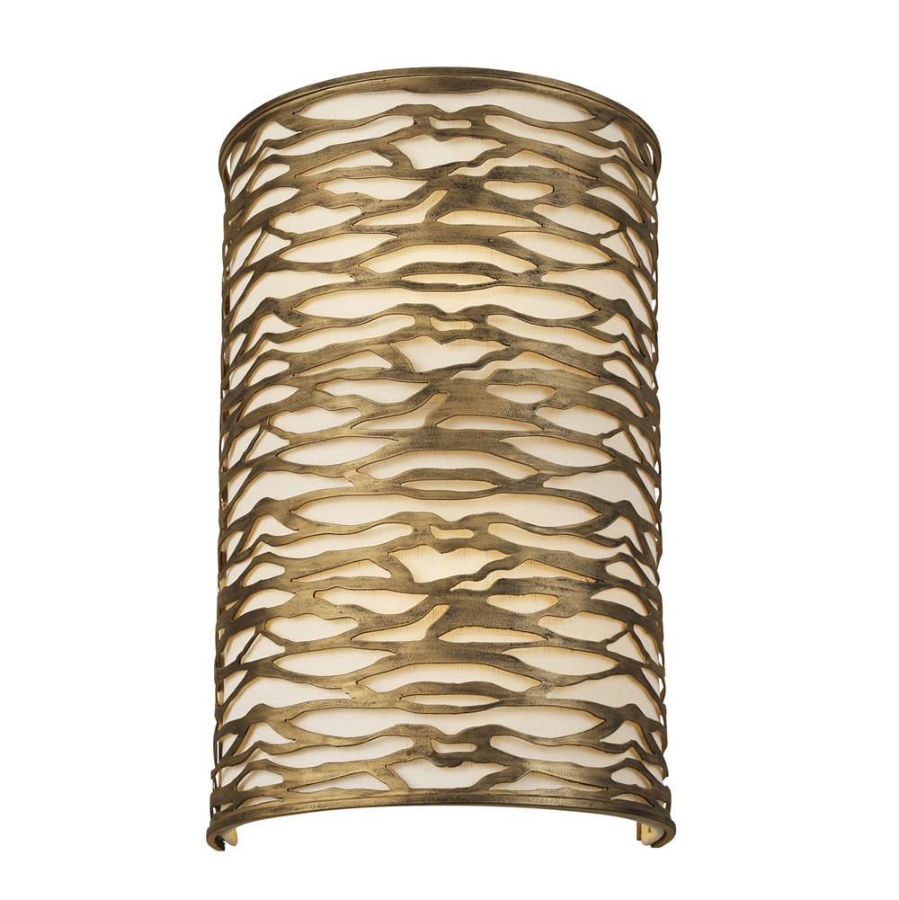 Varaluz 348W02HG Havana Gold Kato 2-lt Wall Sconce - Havana Gold Image 1