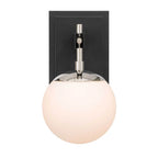 Varaluz 352B01BLPN Black, Polished Nickel Allie 1-lt Bath - Black/polished Nickel Image 4