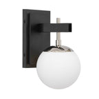 Varaluz 352B01BLPN Black, Polished Nickel Allie 1-lt Bath - Black/polished Nickel Image 2