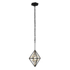 Varaluz Marcia 1-lt Mini Pendant - Matte Black/french Gold