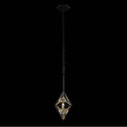 Varaluz 353M01MBFG Matte Black, French Gold Marcia 1-lt Mini Pendant - Matte Black/french Gold Image 4