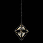 Varaluz 353M01MBFG Matte Black, French Gold Marcia 1-lt Mini Pendant - Matte Black/french Gold Image 3
