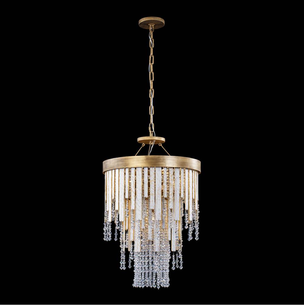 Varaluz 359C04HG Havana Gold Lafayette 4-lt Chandelier - Havana Gold Image 6