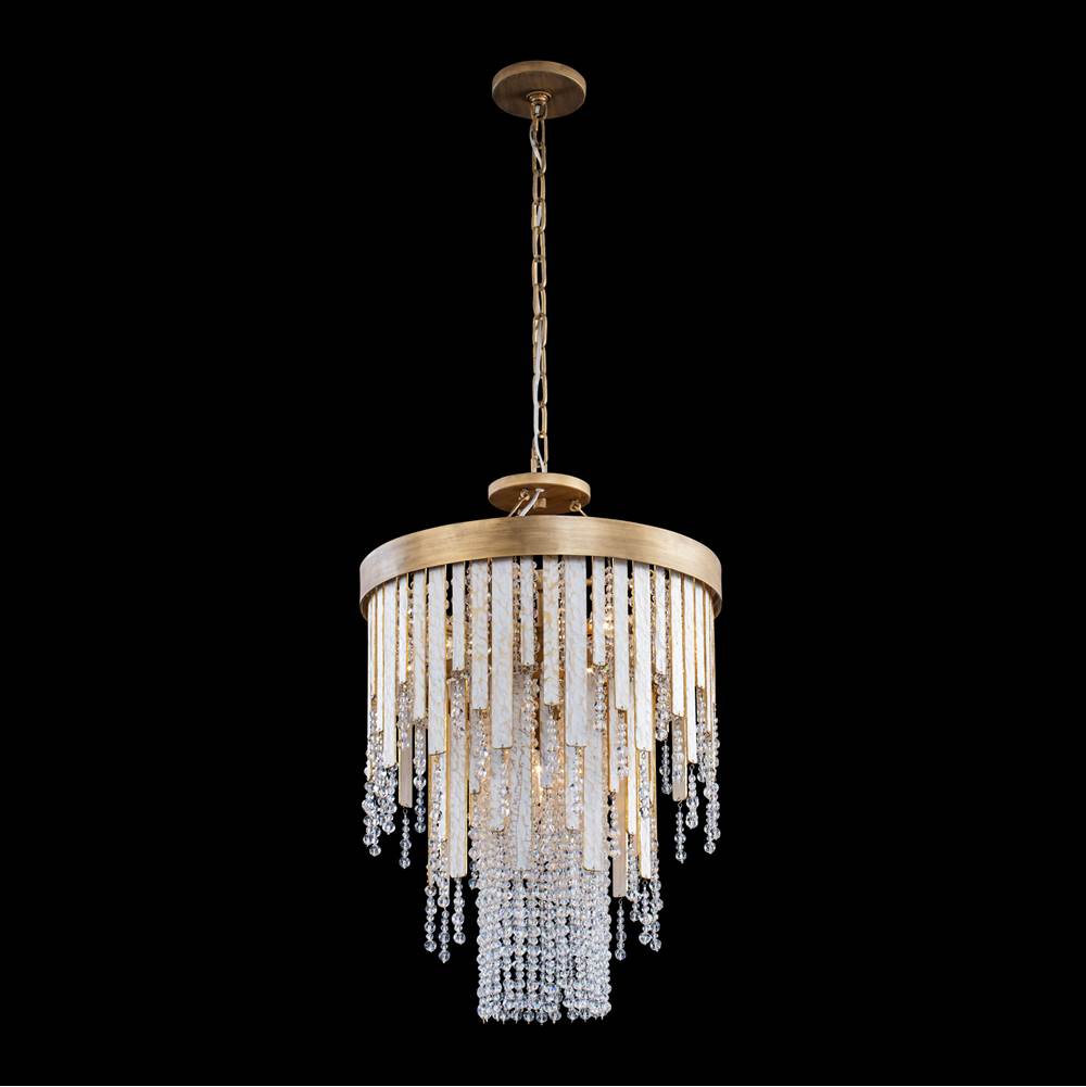 Varaluz 359C04HG Havana Gold Lafayette 4-lt Chandelier - Havana Gold Image 5