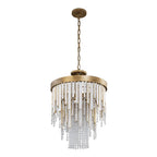 Varaluz 359C04HG Havana Gold Lafayette 4-lt Chandelier - Havana Gold Image 4
