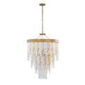 Varaluz 359C07HG Havana Gold Lafayette 7-lt Chandelier - Havana Gold Image 1