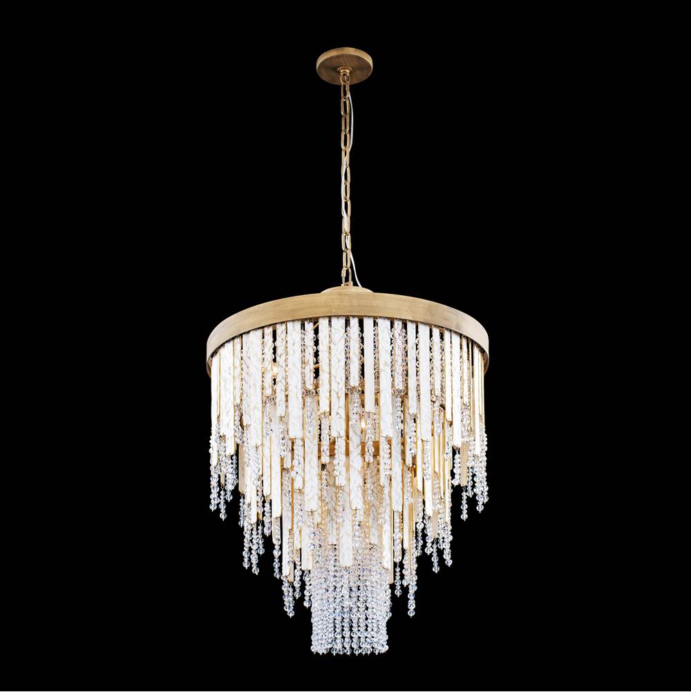 Varaluz 359C07HG Havana Gold Lafayette 7-lt Chandelier - Havana Gold Image 4