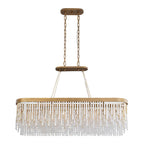 Varaluz 359N06HG Havana Gold Lafayette 6-lt Linear Pendant - Havana Gold Image 8