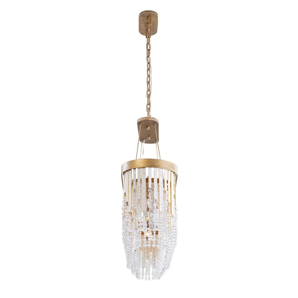 Varaluz 359N06HG Havana Gold Lafayette 6-lt Linear Pendant - Havana Gold Image 7