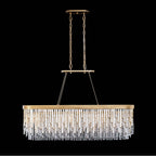 Varaluz 359N06HG Havana Gold Lafayette 6-lt Linear Pendant - Havana Gold Image 6