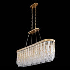 Varaluz 359N06HG Havana Gold Lafayette 6-lt Linear Pendant - Havana Gold Image 4