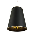 Varaluz 364F09MBFG Matte Black,French Gold Coco 9-lt Foyer - Matte Black/french Gold Image 1