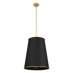 Varaluz 364F09MBFG Matte Black,French Gold Coco 9-lt Foyer - Matte Black/french Gold Image 3