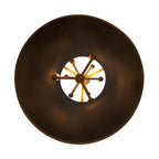 Varaluz 364F09MBFG Matte Black,French Gold Coco 9-lt Foyer - Matte Black/french Gold Image 2