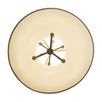 Varaluz 364F09MWFG Matte White,French Gold Coco 9-lt Foyer - Matte White/french Gold Image 5