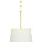 Varaluz 364F09MWFG Matte White,French Gold Coco 9-lt Foyer - Matte White/french Gold Image 2