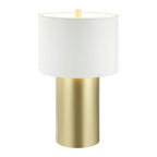 Varaluz Secret Agent Secret Agent 1-lt Table Lamp - Black/camel Leather