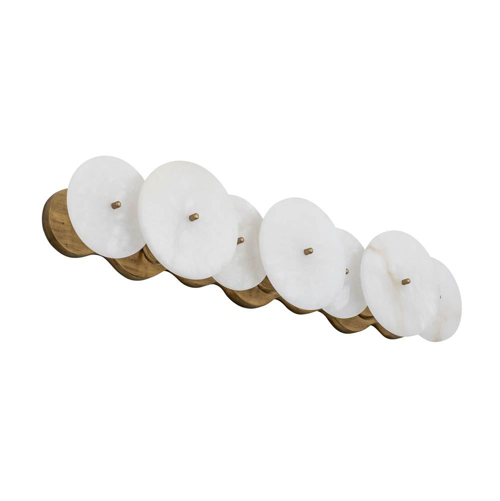 Varaluz 370B03HG Havana Gold Cosmos 3-lt Bath - Havana Gold Image 4