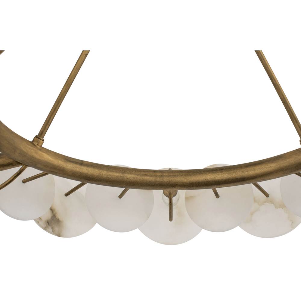 Varaluz 370C06HG Havana Gold Cosmos 6-lt Chandelier - Havana Gold Image 3