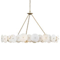 Varaluz 370C09HG Havana Gold Cosmos 9-lt Chandelier - Havana Gold Image 1