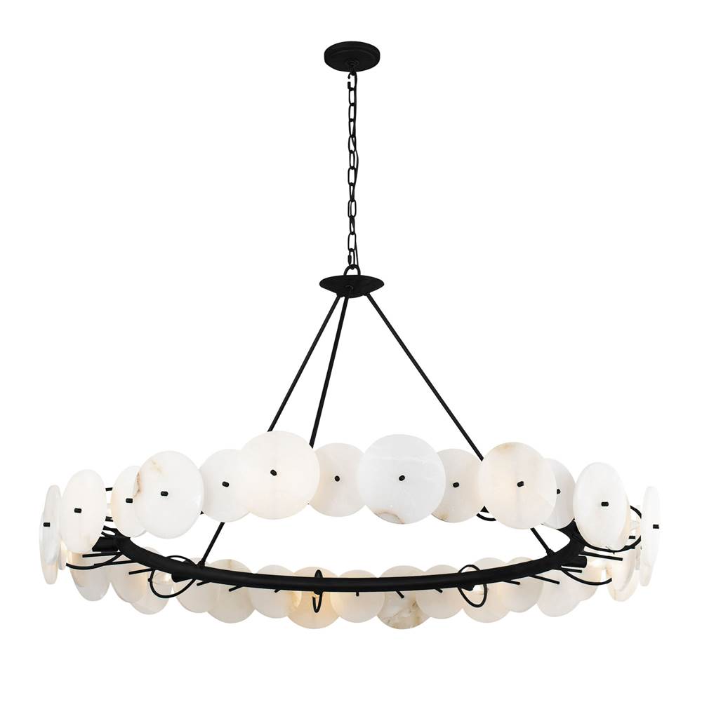 Varaluz Cosmos 9-lt Chandelier - Havana Gold