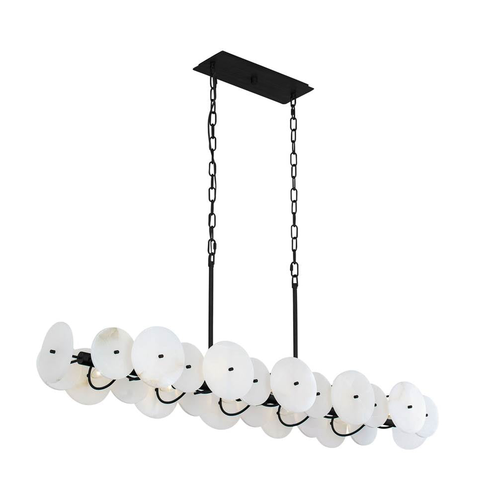 Varaluz Cosmos 10-lt Linear Pendant - Havana Gold