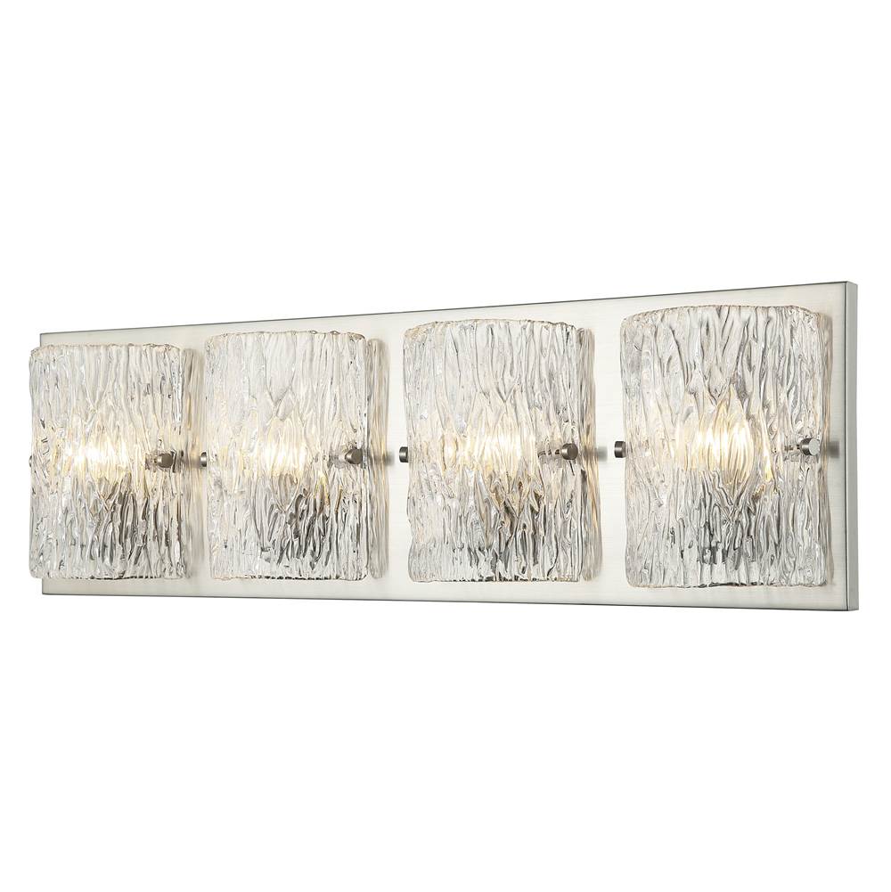 Varaluz 376B04BN Brushed Nickel Morgan 4-lt Bath - Brushed Nickel Image 1